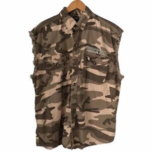 Lightning Biketoberfest Daytona Beach, FL 2011 in Camouflage Sleeveless Shirt